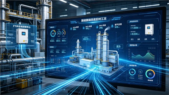 烟气脱硫脱硝治理AI闭环控制： 监测 → 预测 → 优化 → 控制，全程自动运行