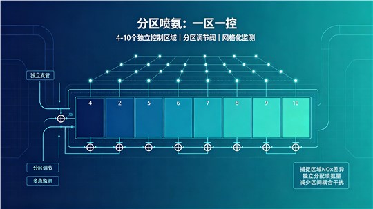 分区喷氨落地难：分区、流场、智能控制如何协同破局