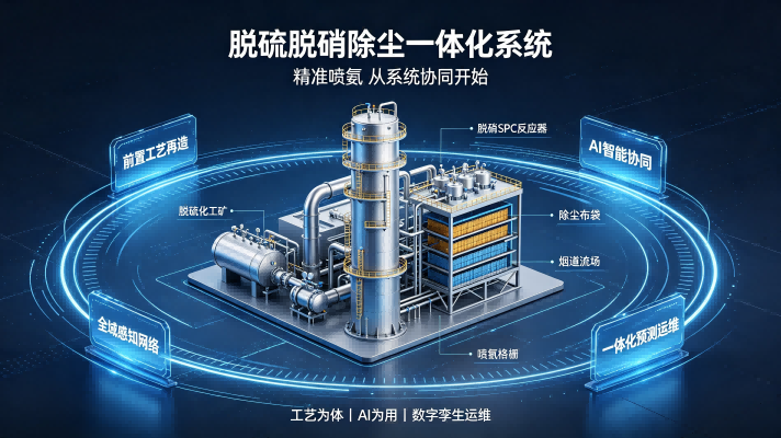 脱硝精准喷氨，为什么选择脱硫脱硝除尘一体化系统？