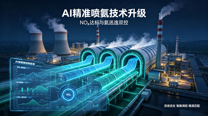 AI智能脱硫脱硝，一场不得不做的精准喷氨技术升级